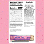 Barebells Protein Bar - Birthday Cake - 20g Protein (12 Bars)