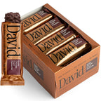 David Bronze High Protein Bars - Double Chocolate Crunch (12 Bars)