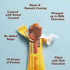 Barebells Soft Protein Bar - Caramel Choco - 16g Protein (12 Bars)