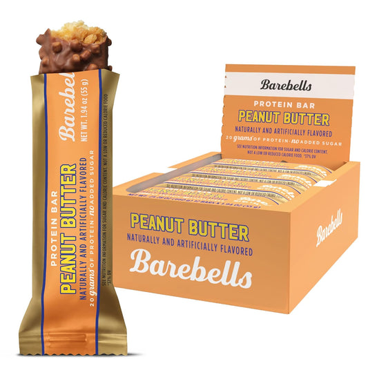 Barebells Protein Bar - Peanut Butter - 20g Protein (12 Bars)