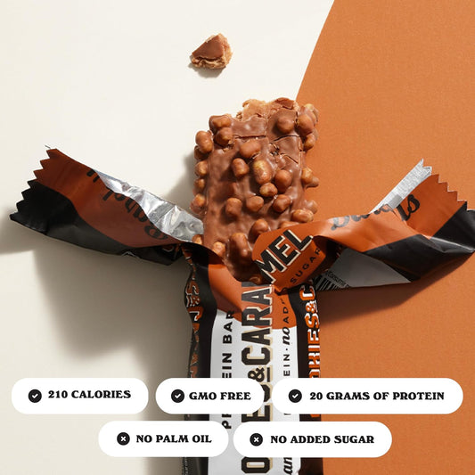 Barebells Protein Bar - Cookies & Caramel - 20g Protein (12 Bars)