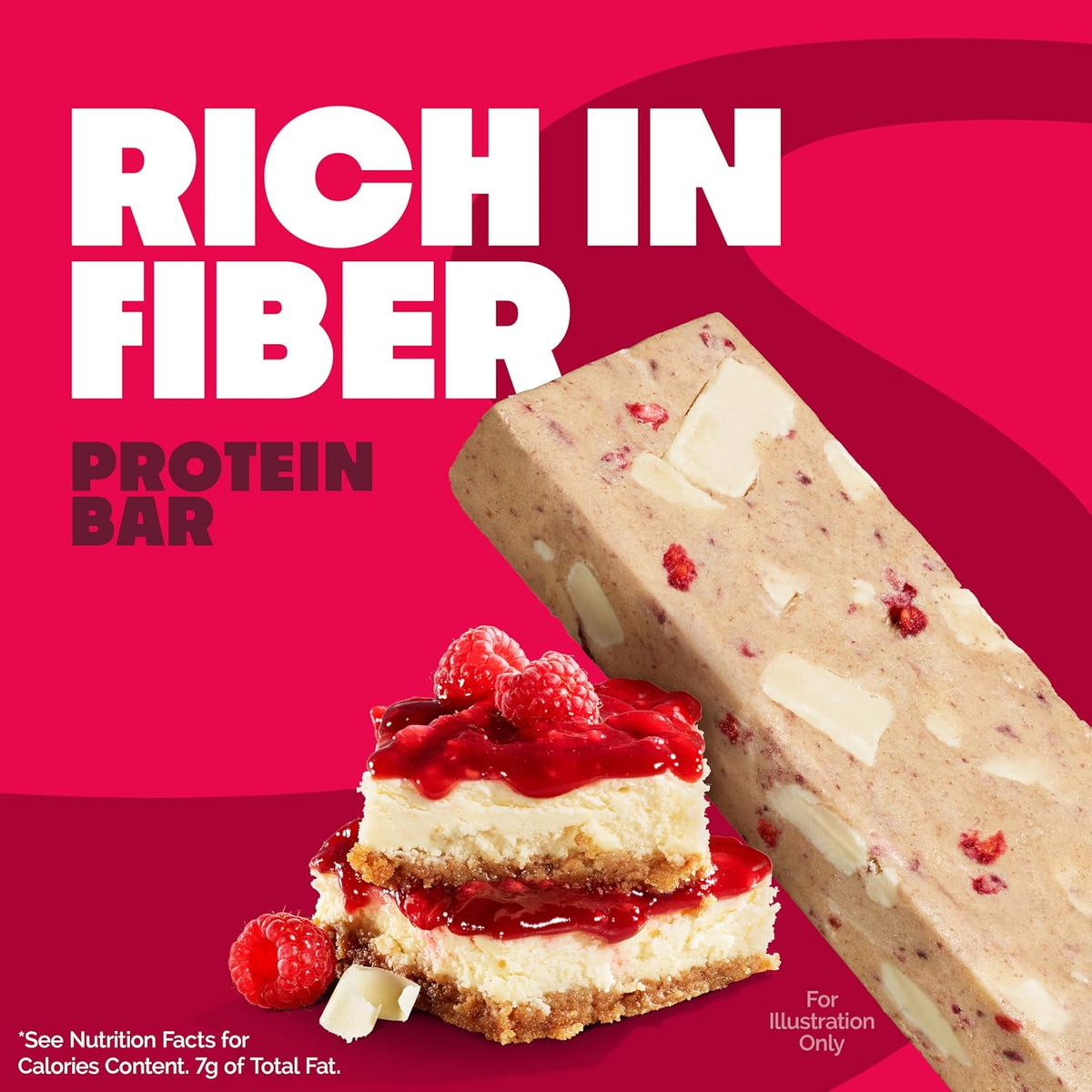 Quest Nutrition White Chocolate Raspberry Protein Bars – High Protein, Low Carb Bars (12 Count)