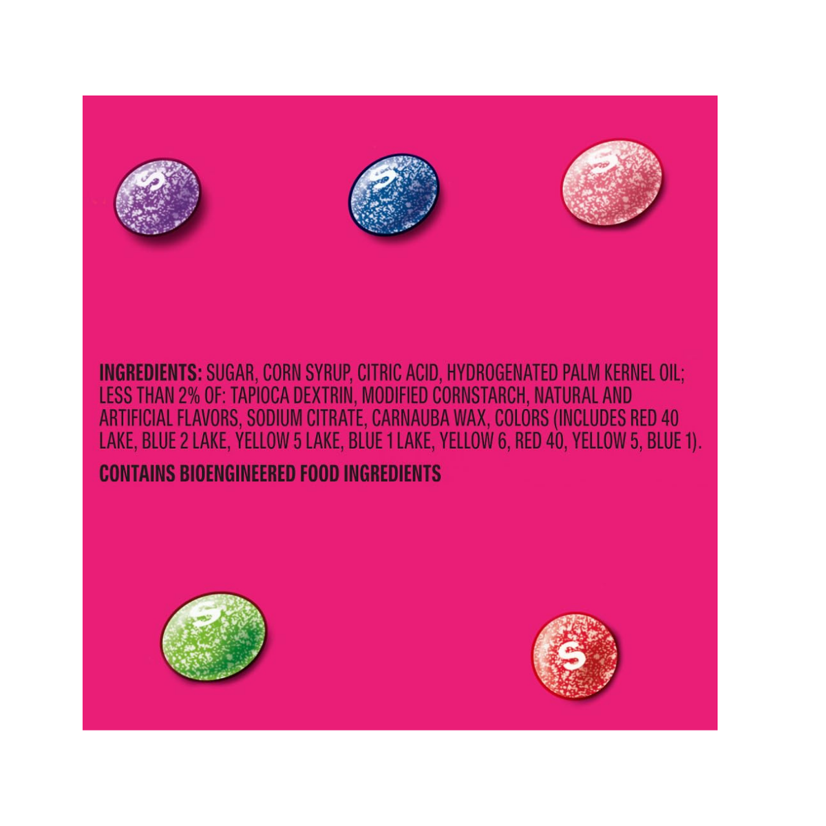 SKITTLES SOURS Wild Berry, 1.8 Oz