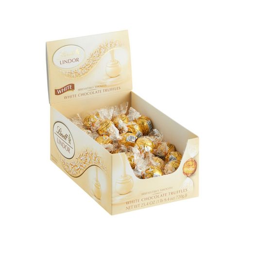Lindt Lindor Truffles White Chocolate, 60ct