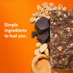 RXBAR Nut Butter & Oat Protein Bars – Dark Chocolate Peanut Butter (12 Bars, 23.2oz)