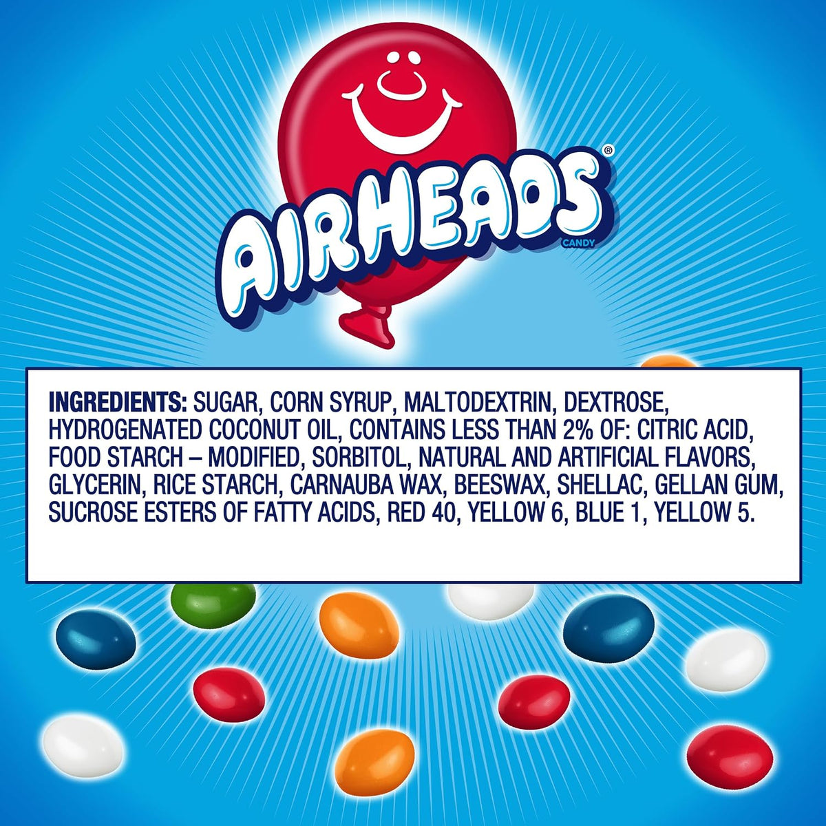 Airheads Candy Bites, Assorted Fruit Flavors, - 2 oz