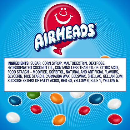 Airheads Candy Bites, Assorted Fruit Flavors, - 2 oz
