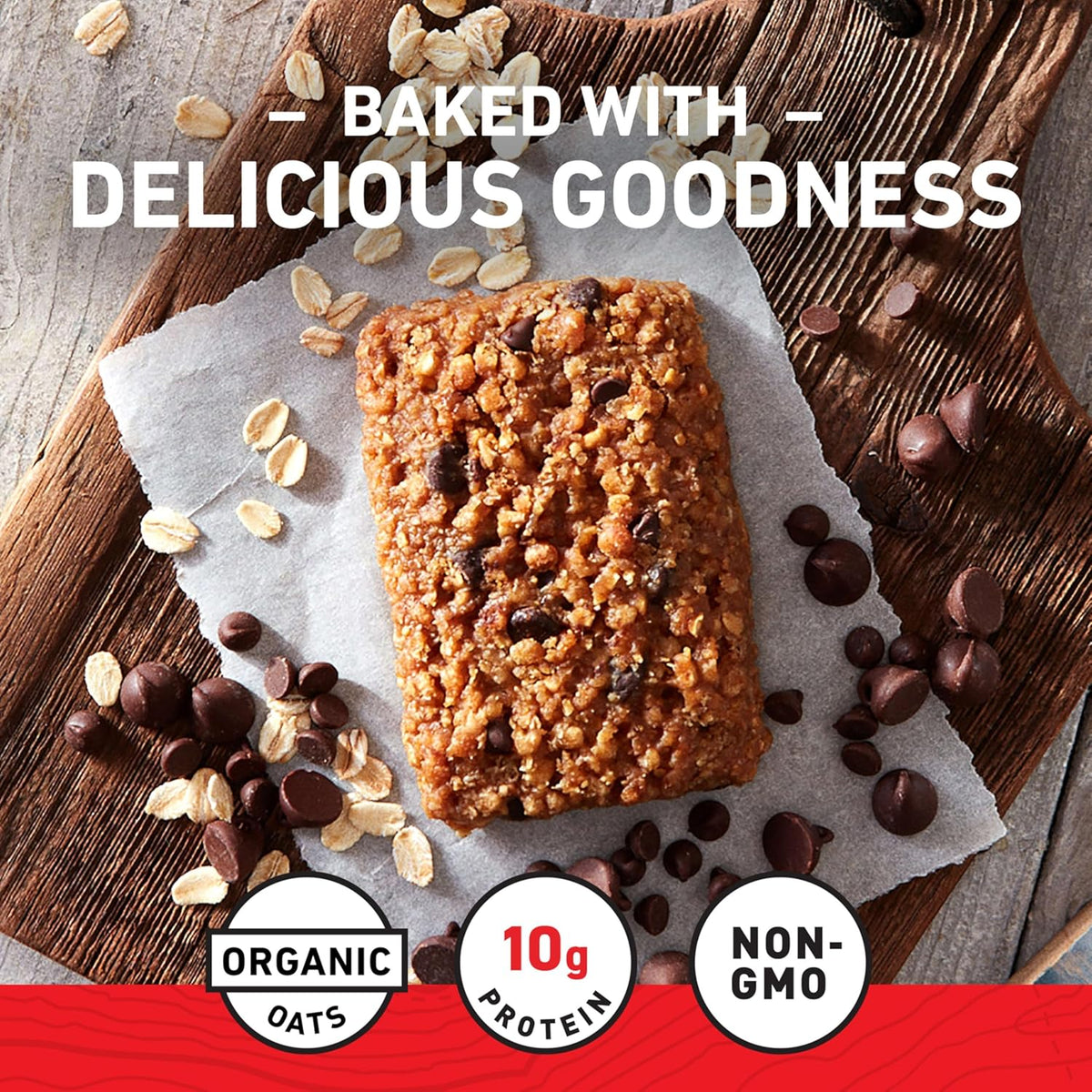 CLIF BAR - Energy Protein Bars - Chocolate Chip (15 Pack)
