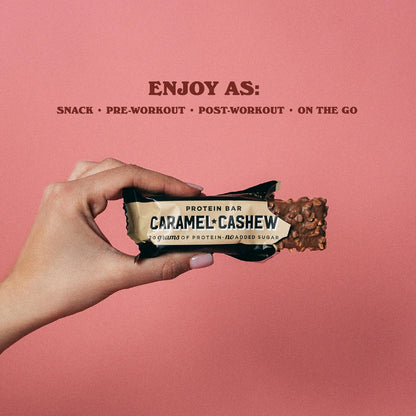 Barebells Protein Bars Caramel Cashew – 20g Protein (12 Bars)