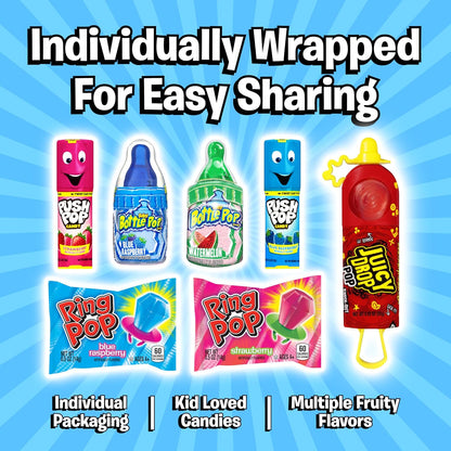 Bazooka Candy Brands - Candy Variety Pack – Assorted Lollipops (18 Ct)