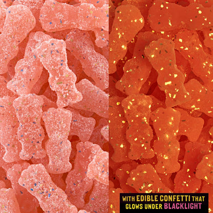 Sour Patch Kids Glow Ups Strawberry-Watermelon Soft & Chewy Candy – 3.08 oz Bags (12 Pack)