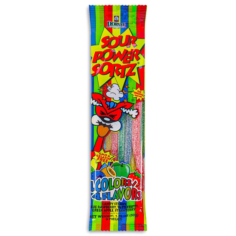 Sour Power Straws