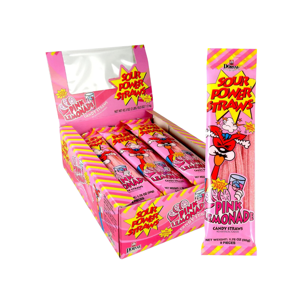 Sour Power Straws