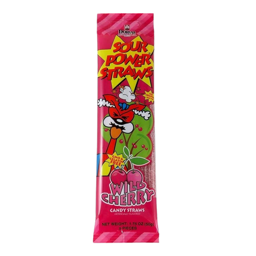 Sour Power Straws