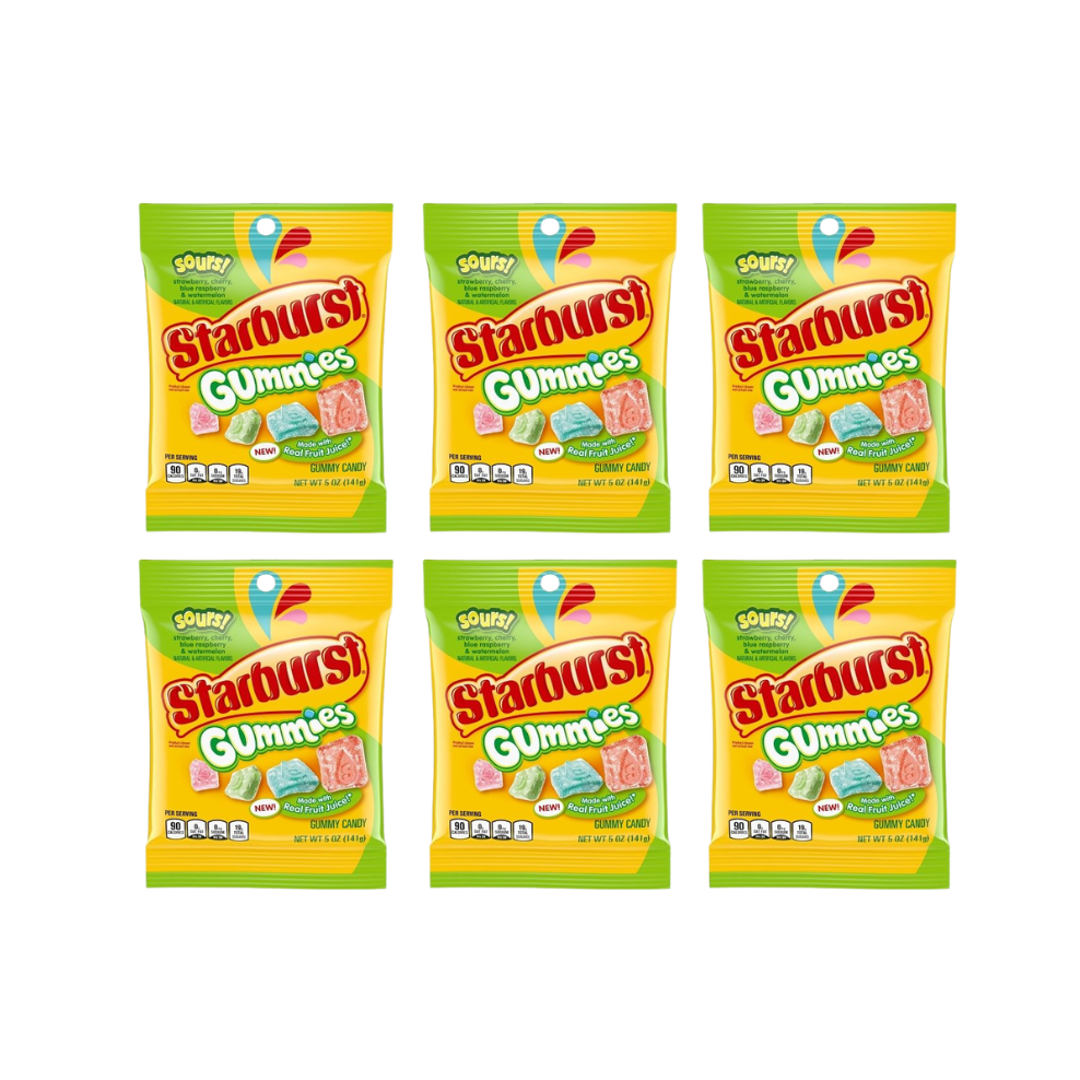 STARBURST Gummies Sours 5 oz