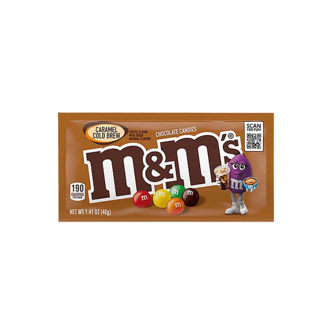 M&M'S Caramel Cold Brew Chocolate Candies – 24 Pack