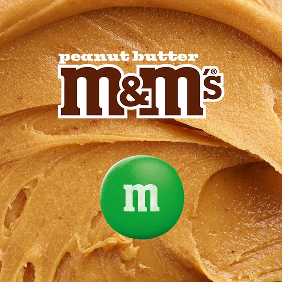 M&M'S Peanut Butter Chocolate Candies – 1.63 oz (24 Pack)